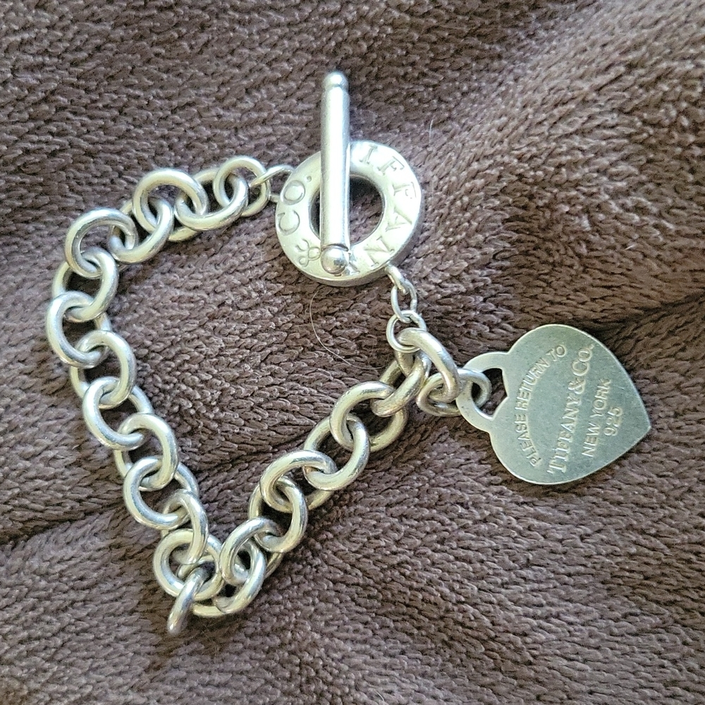 Tiffany heart bracelet